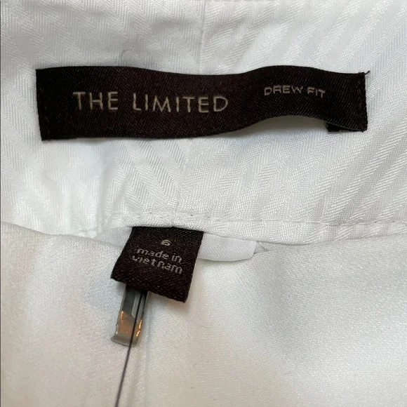 The Limited Drew Fit Flare Pants Dress Trousers white size 6 - Picture 7 of 10